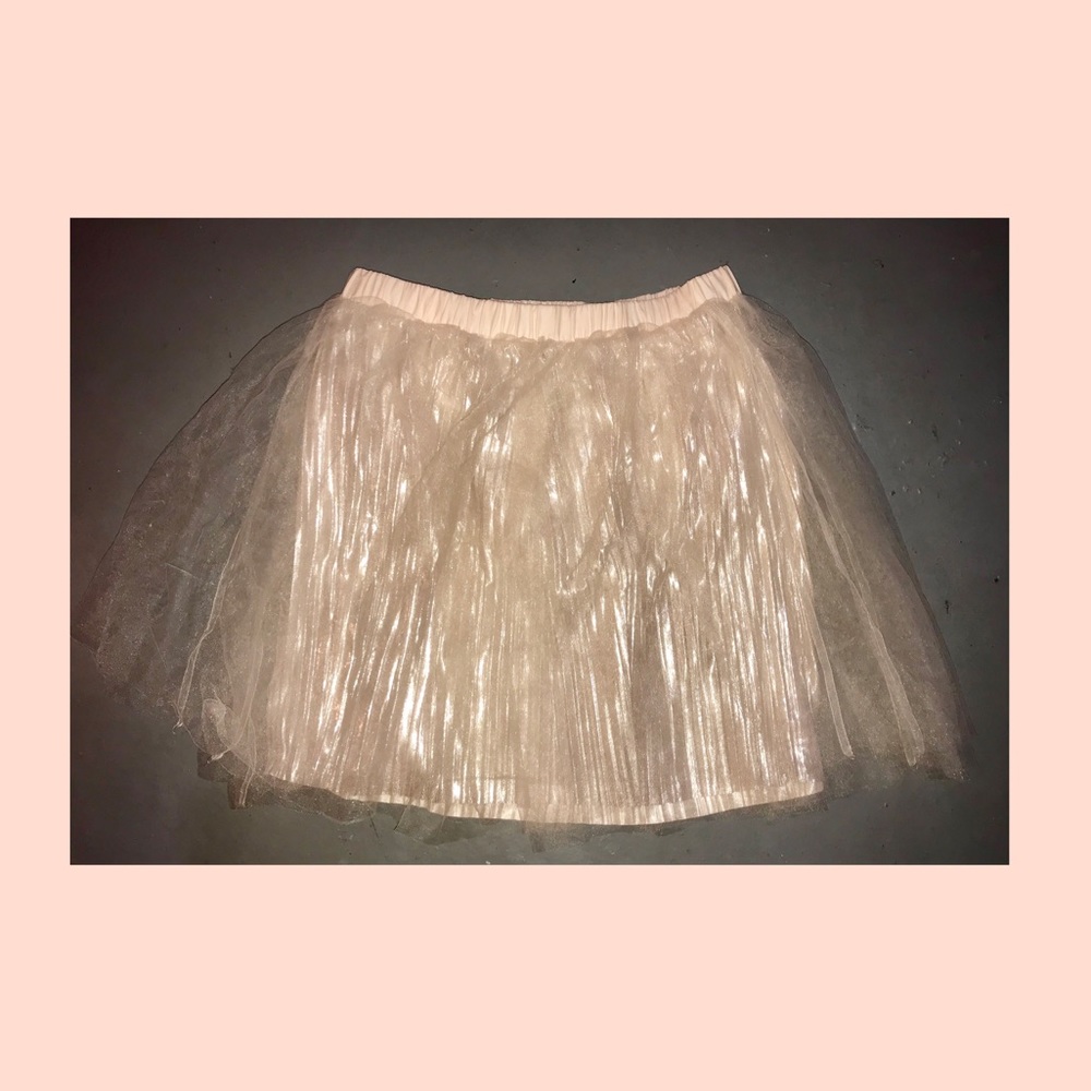🎉Girls J. Crew Tulle Sparkle Skirt